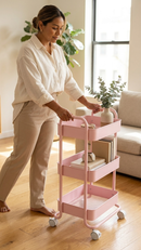 Carrito Vintage Organizador de 3 Niveles