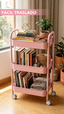 Carrito Vintage Organizador de 3 Niveles